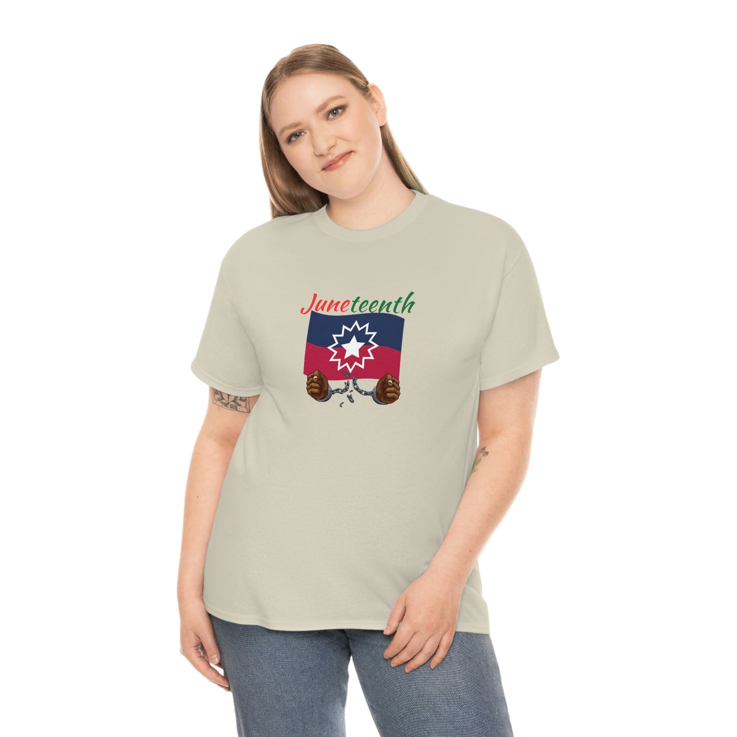 Juneteenth Breaking the Chains Unisex Heavy Cotton Tee