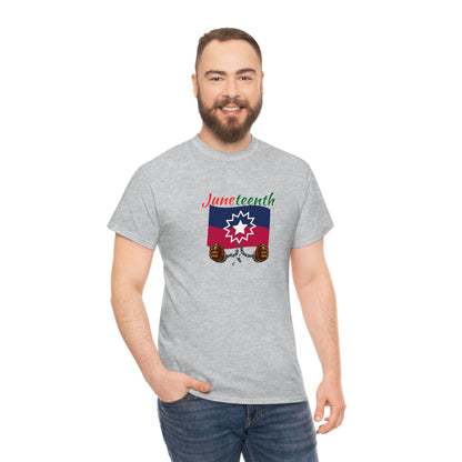 Juneteenth Breaking the Chains Unisex Heavy Cotton Tee