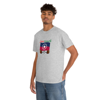 Juneteenth Breaking the Chains Unisex Heavy Cotton Tee