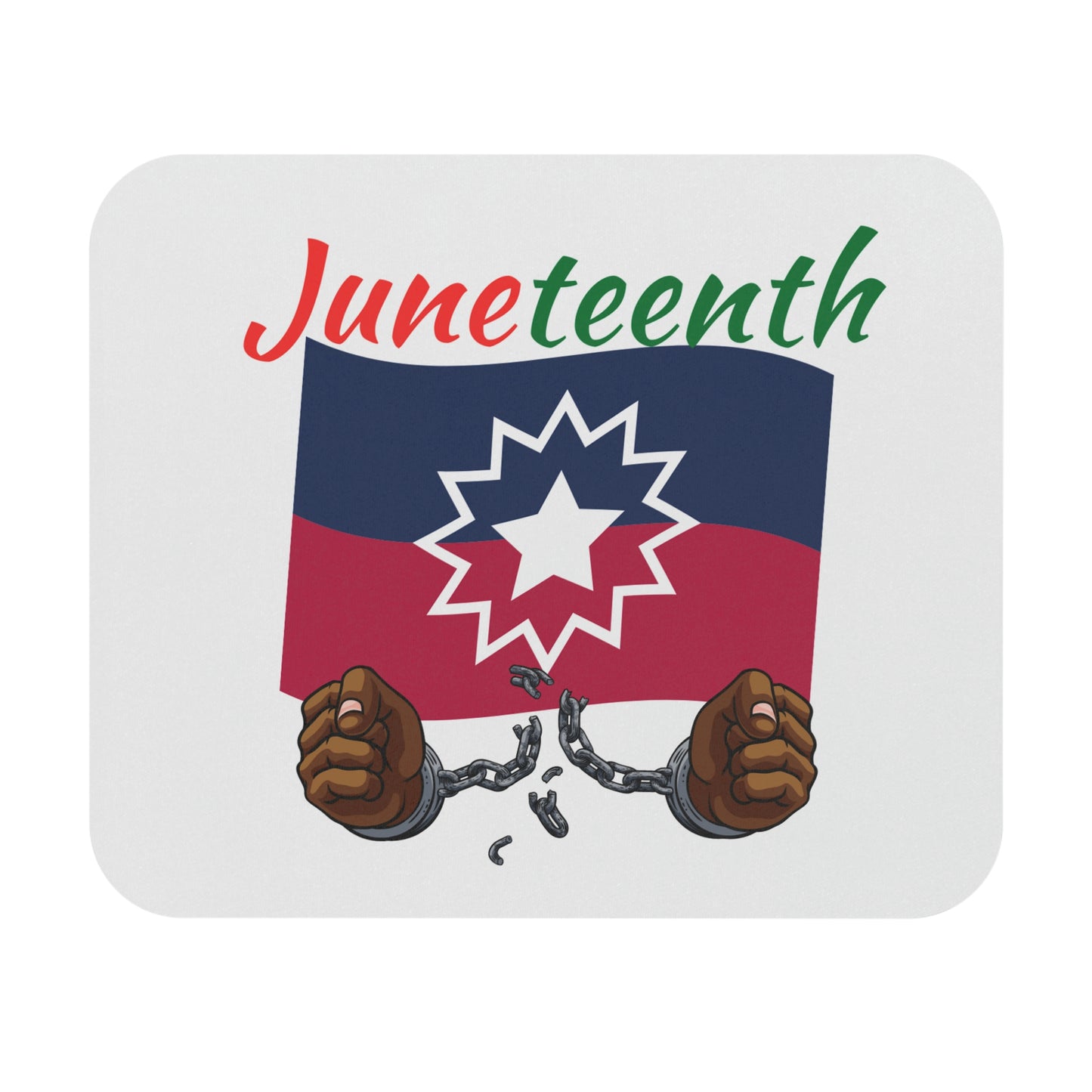 Juneteenth Breaking the Chains Mouse Pad (Rectangle)
