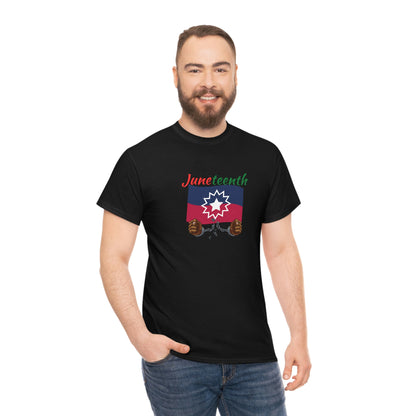 Juneteenth Breaking the Chains Unisex Heavy Cotton Tee