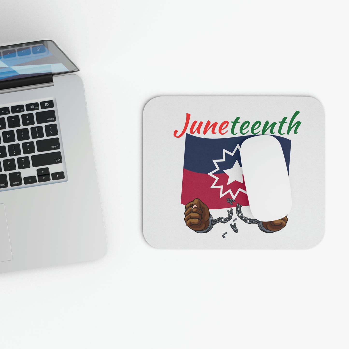 Juneteenth Breaking the Chains Mouse Pad (Rectangle)