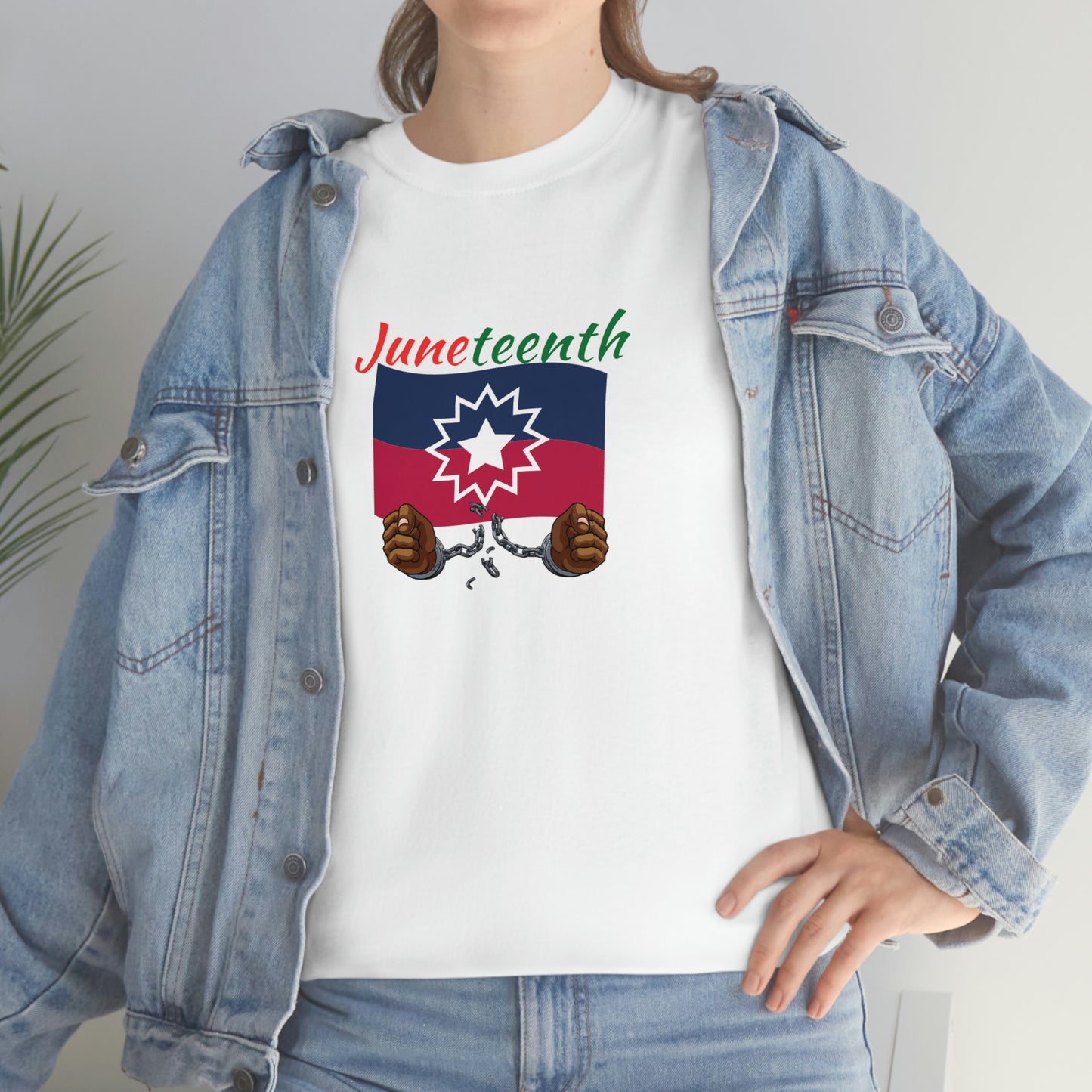 Juneteenth Breaking the Chains Unisex Heavy Cotton Tee