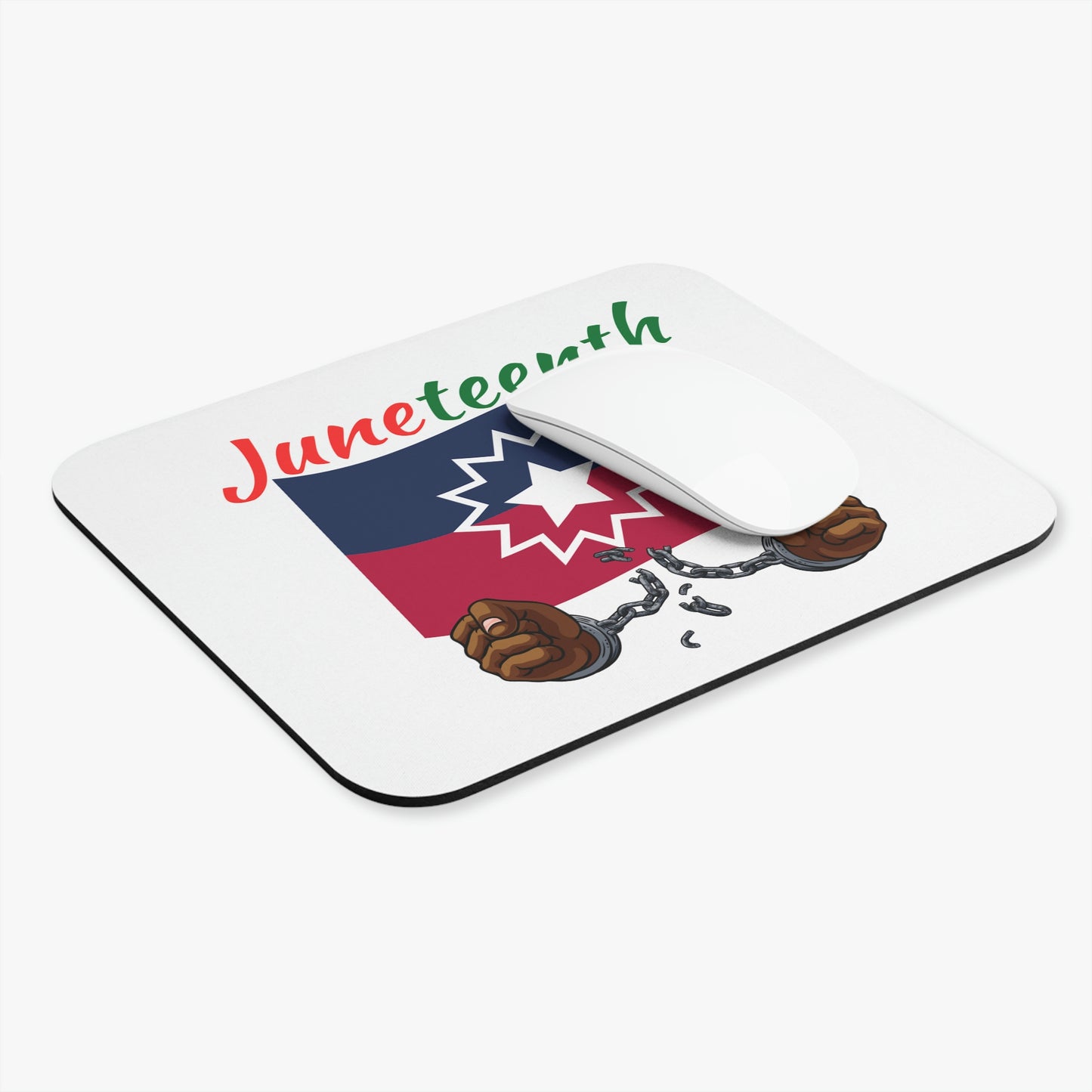 Juneteenth Breaking the Chains Mouse Pad (Rectangle)