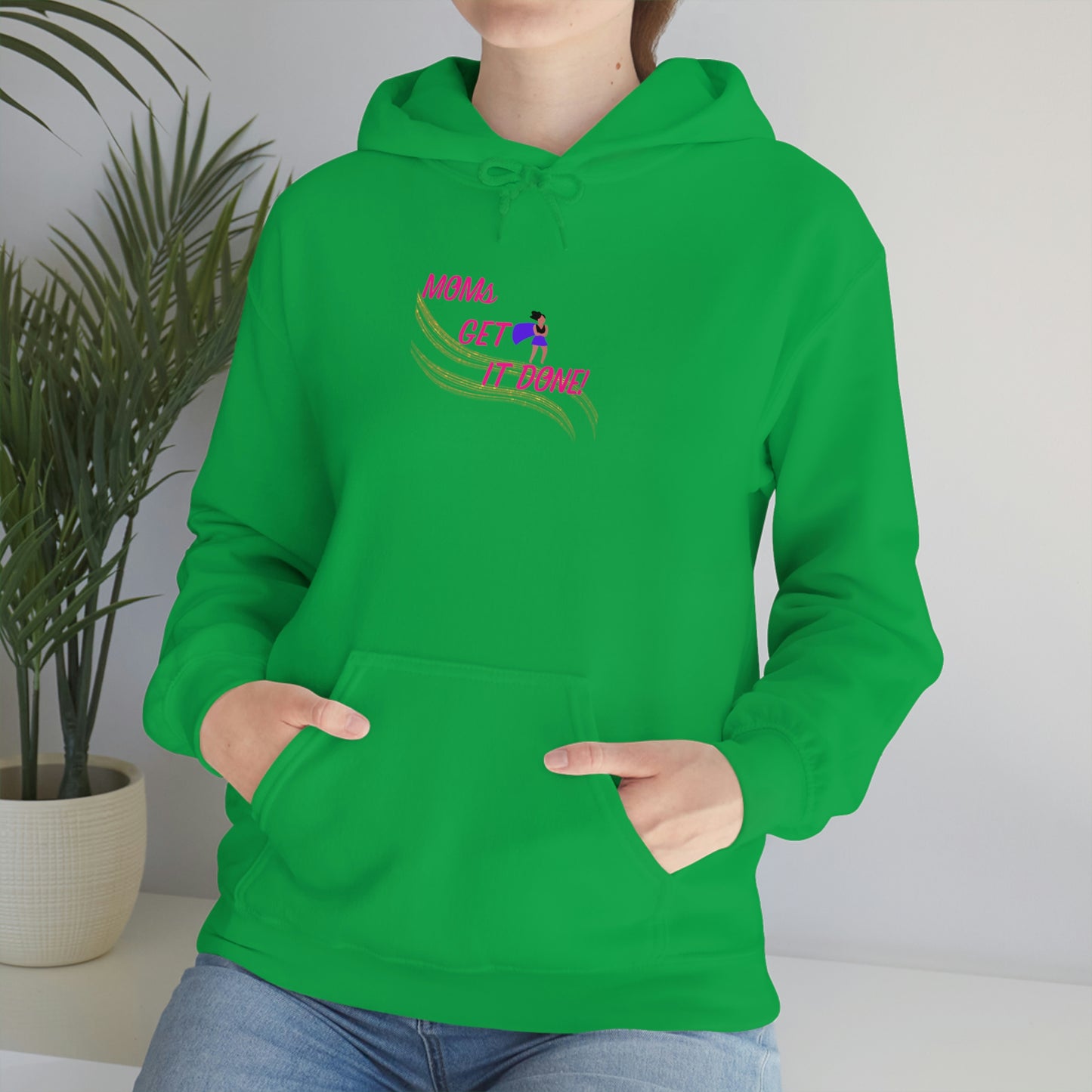 Moms Get It Done Unisex Heavy Blend™ Hooded Sweatshirt