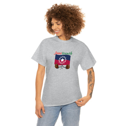Juneteenth Breaking the Chains Unisex Heavy Cotton Tee