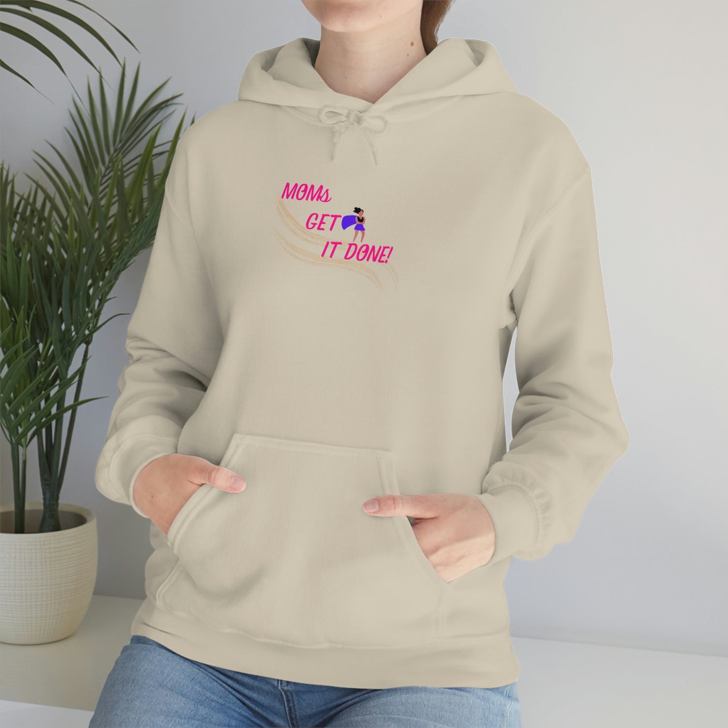 Moms Get It Done Unisex Heavy Blend™ Hooded Sweatshirt