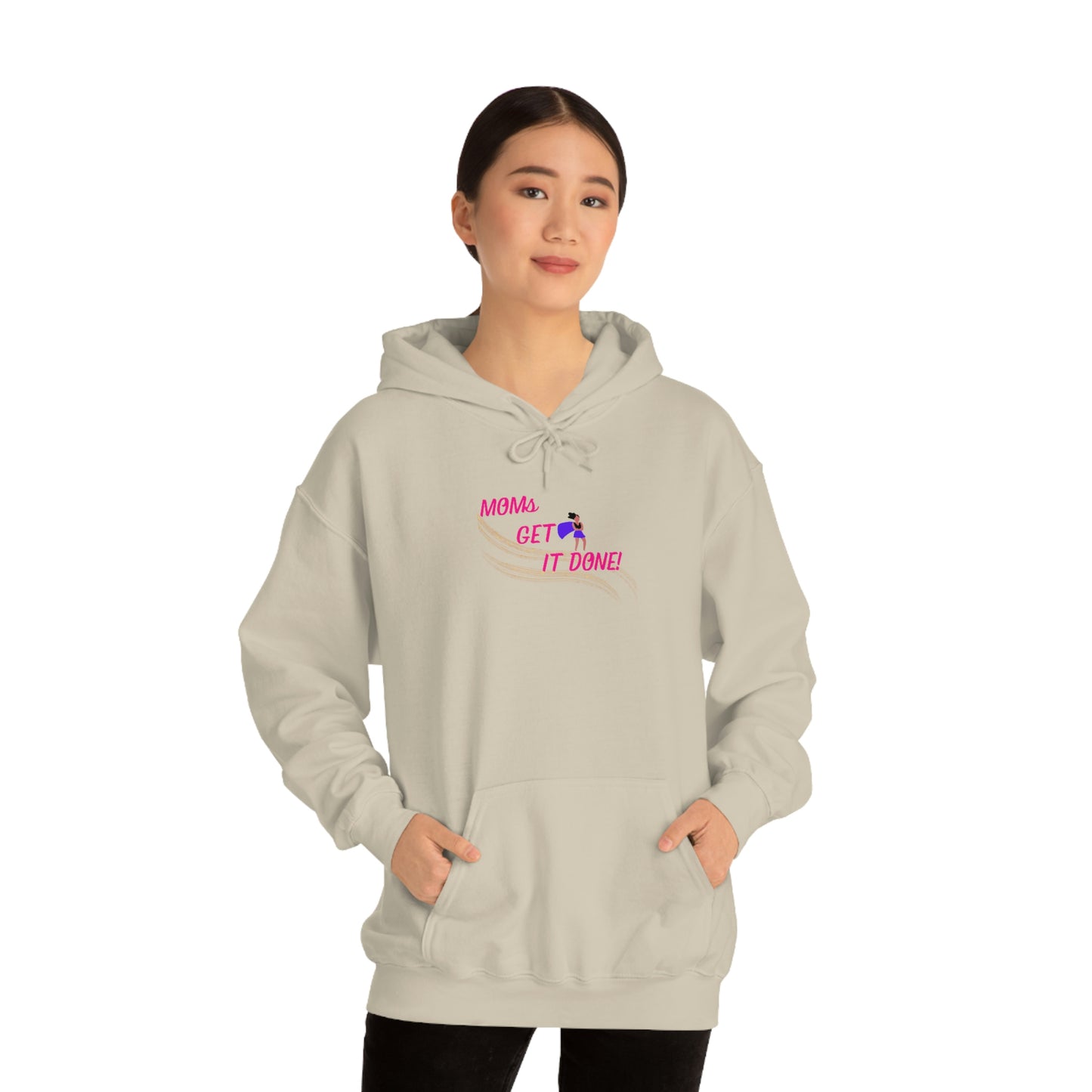 Moms Get It Done Unisex Heavy Blend™ Hooded Sweatshirt