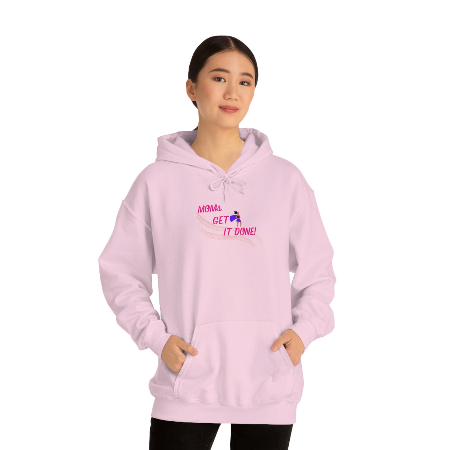 Moms Get It Done Unisex Heavy Blend™ Hooded Sweatshirt