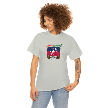 Juneteenth Breaking the Chains Unisex Heavy Cotton Tee
