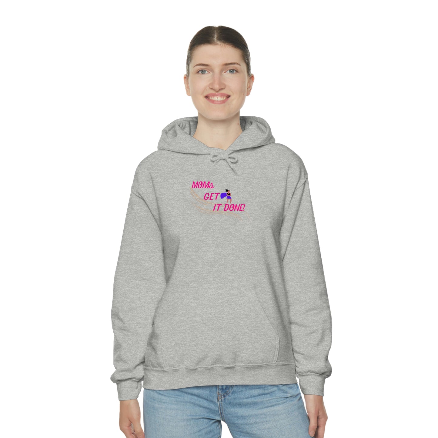 Moms Get It Done Unisex Heavy Blend™ Hooded Sweatshirt
