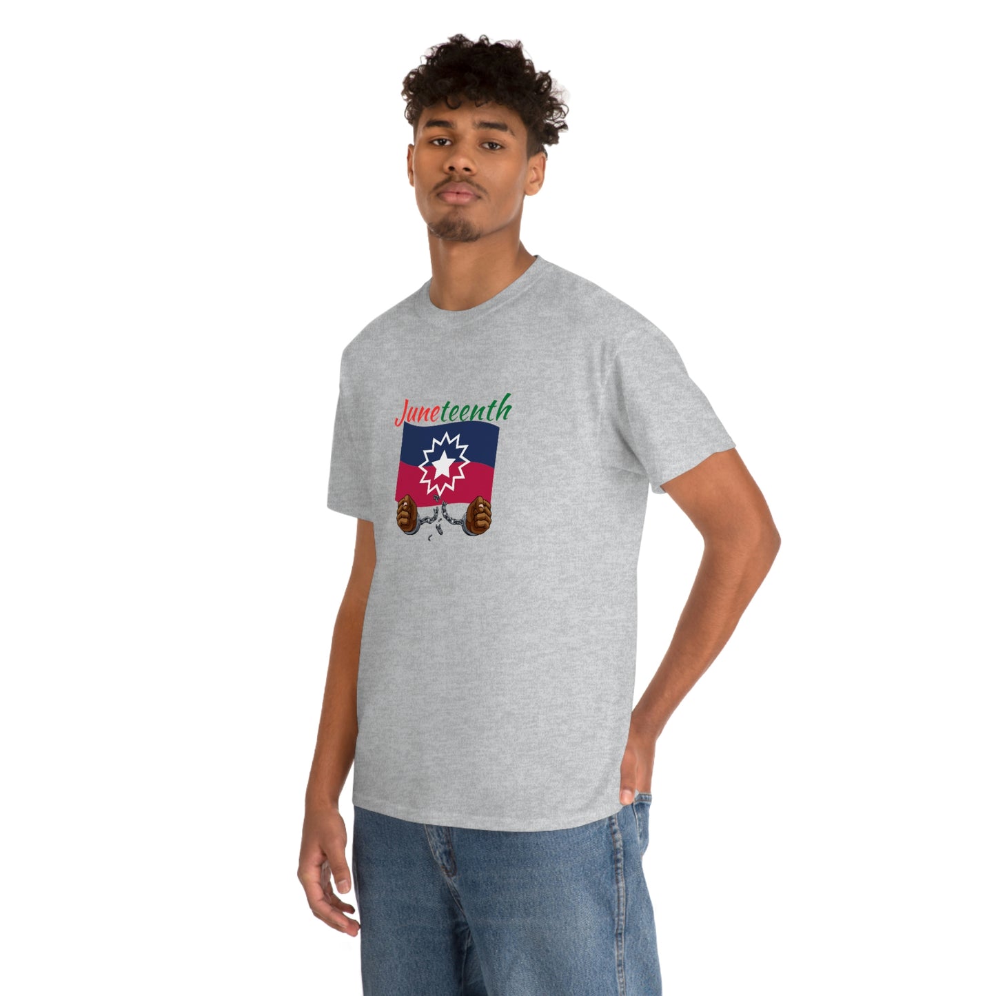 Juneteenth Breaking the Chains Unisex Heavy Cotton Tee