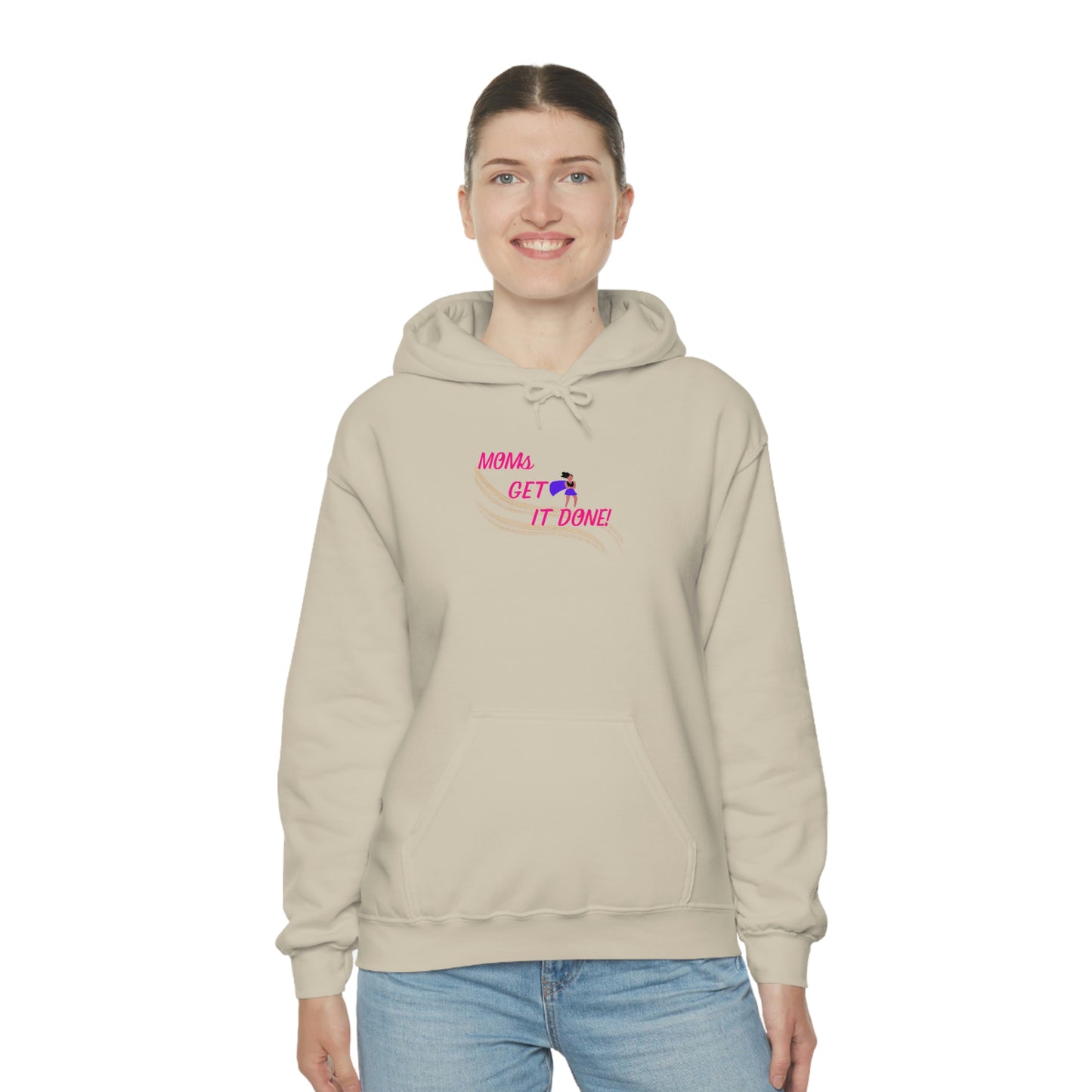 Moms Get It Done Unisex Heavy Blend™ Hooded Sweatshirt